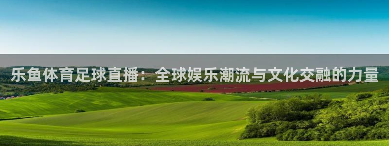 乐鱼体育足球直播：全球娱乐潮流与文化交融的力量